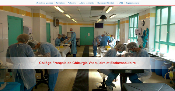 Collège Français de Chirurgie Vasculaire et Endovasculaire - Page d'accueil