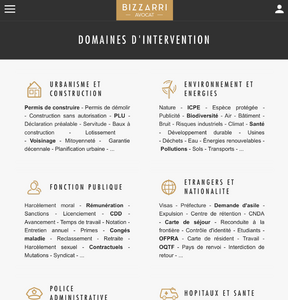 Bizzarri Avocat - Version tablette