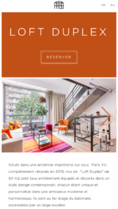 175 Blo - Page "appartement" mobile