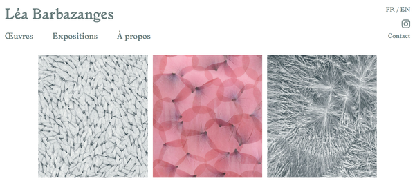 Léa Barbazanges - Page d'acceuil