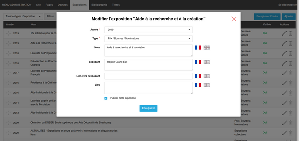 Léa Barbazanges - Administration des expos